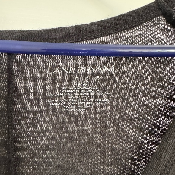 Lane Bryant Black Knit Top size 18/20 😍 - Picture 4 of 5